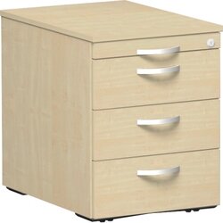 Geramöbel S-530151-AA Rollcontainer Flex 438x565x600mm ahorn