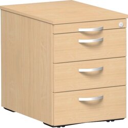 Geramöbel S-530151-BB Rollcontainer Flex 438x565x600mm buche