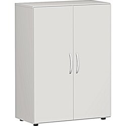Geramöbel S-383102-LL Flügeltürenschrank Flex 3OH 80x42x110,4cm l.gr