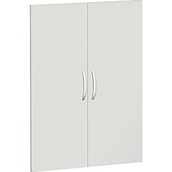 Geramöbel S-383700-L Flügeltür Flex lichtgrau 2 St./Pack.