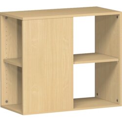 Geramöbel S-381200-B Regal Flex 2OH 800x400x720mm buche