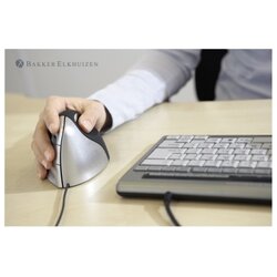 BakkerElkhuizen Optische PC Maus Evoluent 4 ergonomisch