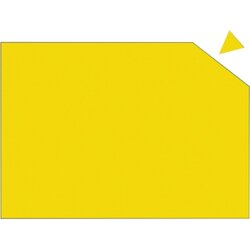 FRANKEN MP841 04 Magnetplatte Stärke 0,6mm 200x295mm gelb