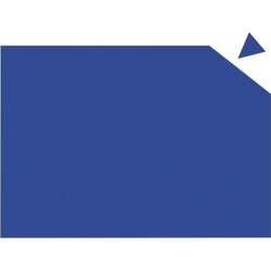 FRANKEN MP841 03 Magnetplatte Stärke 0,6mm 200x295mm dunkelblau