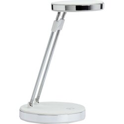 MAUL 8201202 Tischleuchte MAULpuck LED Standfuß weiß