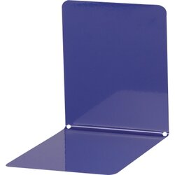 WEDO® 1021103 Wedo Buchstütze 14x12x14cm Metall bl 2 St.