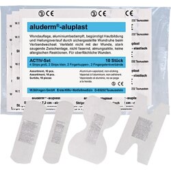 aluderm® 1009410 Wundpflaster Activ-Set aluplast Set 10 St./Pack.