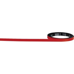 magnetoplan® 1260506 Magnetband 1mx5mm rot 