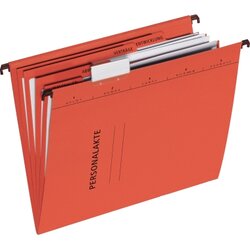 PAGNA 44105-01 Personalmappe DIN A4 34x24,5x0,8cm Karton rot
