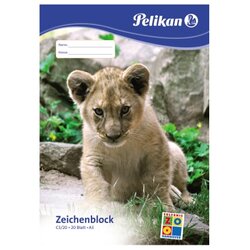 Pelikan 224840 Zeichenblock C3/20 DIN A3 20Blatt