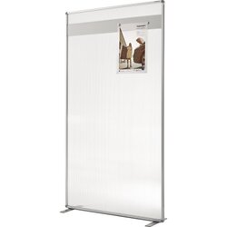 magnetoplan® 1103880 Raumteiler 100x180x50cm tr