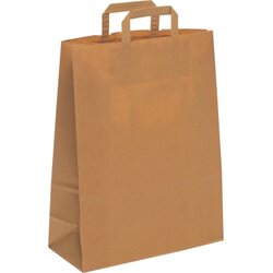 Neutralware 480207570 Tragetasche Topcraft gr braun 50St
