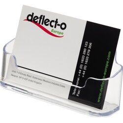 Deflecto® 70101 Visitenkartenhalter 50Karten tr