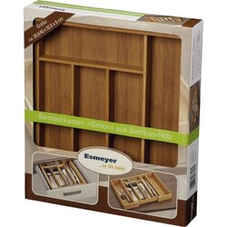 Esmeyer® 290-078 Besteckkasten Bambus 33,5x6cm braun