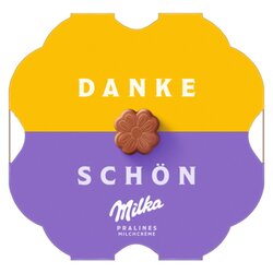 Milka 4068580 Schokolade Kleines Dankeschön Alpenmilch 44g