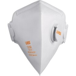uvex 8763210 Atemschutzmaske Silv-Air FFP2 Ventil 15St
