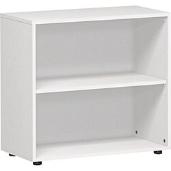 Geramöbel S-382001-W Regal Flex 2OH 2Böden 800x752x400mm ws