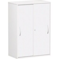 Geramöbel S-383502-WW Schiebetürenschrank Flex 3OH 800x425x1182mm ws