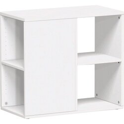 Geramöbel S-381200-W Regal Flex 2OH 800x400x720mm weiß