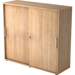 Hammerbacher V1753S/N/N/RE Schiebetürenschrank nußbaum/nußbaum