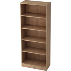 Hammerbacher V6000/N Regal Solid 5OH 80x40x200,4cm nußbaum