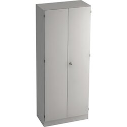 Hammerbacher V6100/5/5/SG Flügeltürenschrank 5OH grau/grau
