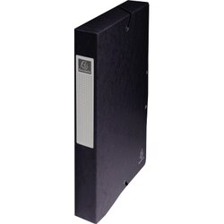 Exacompta 50401E Heftbox Exabox DIN A4 40mm Karton schwarz