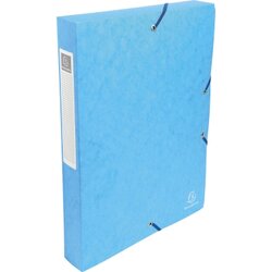Exacompta 50406E Heftbox Exabox DIN A4 40mm Karton türkis