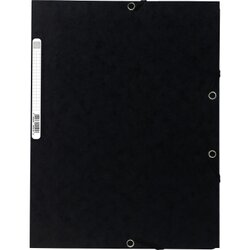 Exacompta 55501E Eckspanner Nature Future DIN A4 400g Karton schwarz