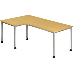 Hammerbacher VHS82/6/S Schreibtisch 200x120cm buche 