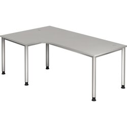 Hammerbacher VHS82/5/S Schreibtisch 200x120cm grau 