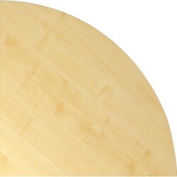 Hammerbacher VHE91/3 Verkettungsplatte 80x80cm ahorn