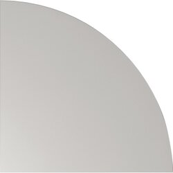 Hammerbacher VHE91/5 Verkettungsplatte 80x80cm grau 