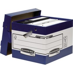 Bankers Box® 0038801 Archivbox Ergo Box Heavy Duty blau