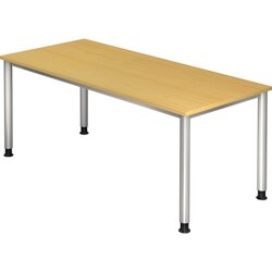 Hammerbacher VHS19/6/S Schreibtisch 180x80cm buche 