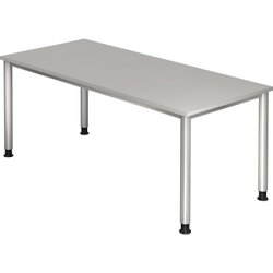 Hammerbacher VHS19/5/S Schreibtisch 180x80cm grau 