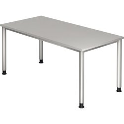 Hammerbacher VHS16/5/S Schreibtisch 160x80cm grau 