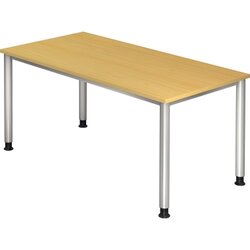 Hammerbacher VHS16/6/S Schreibtisch 160x80cm buche 