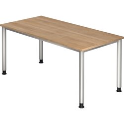 Hammerbacher VHS16/N/S Schreibtisch 160x80cm nussbaum 