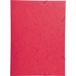 Exacompta 59503E Sammelmappe Nature Future DIN A3 600g Karton rot