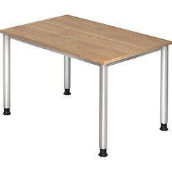 Hammerbacher VHS12/N/S Schreibtisch 120x80cm nussbaum 