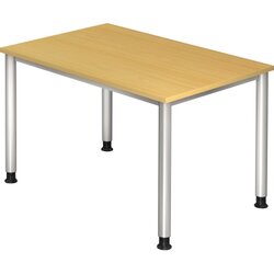 Hammerbacher VHS12/6/S Schreibtisch 120x80cm buche 