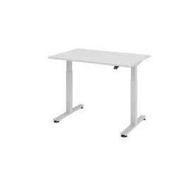 Hammerbacher VXMST12/5/S Schreibtisch 120x80cm grau 