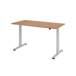 Hammerbacher VXMST16/N/S Schreibtisch 160x80cm nußbaum 