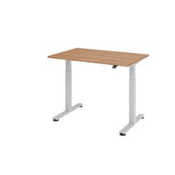Hammerbacher VXMST12/N/S Schreibtisch 120x80cm nußbaum 