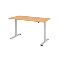 Hammerbacher VXMST16/6/S Schreibtisch 160x80cm buche 