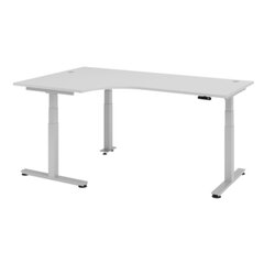 Hammerbacher VXDSM82/5/S Schreibtisch 200x120cm grau 
