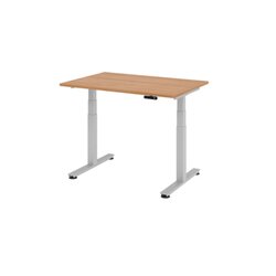 Hammerbacher VXDSM12/N/S Schreibtisch 120x80cm nußbaum 