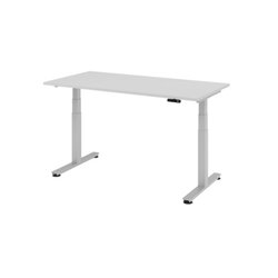 Hammerbacher VXDSM16/5/S Schreibtisch 160x80cm grau 