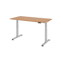 Hammerbacher VXDSM16/N/S Schreibtisch 160x80cm nußbaum 